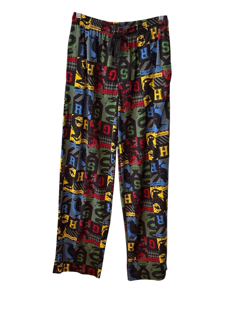 Multicolor Harry Potter Letter-Print Pajama Pants